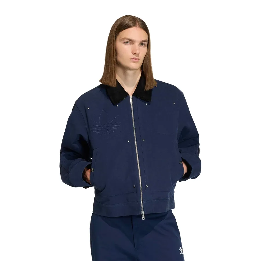 Imagen 0 de 5 de Campera adidas originals Bomber Premium Essentials-MARINO