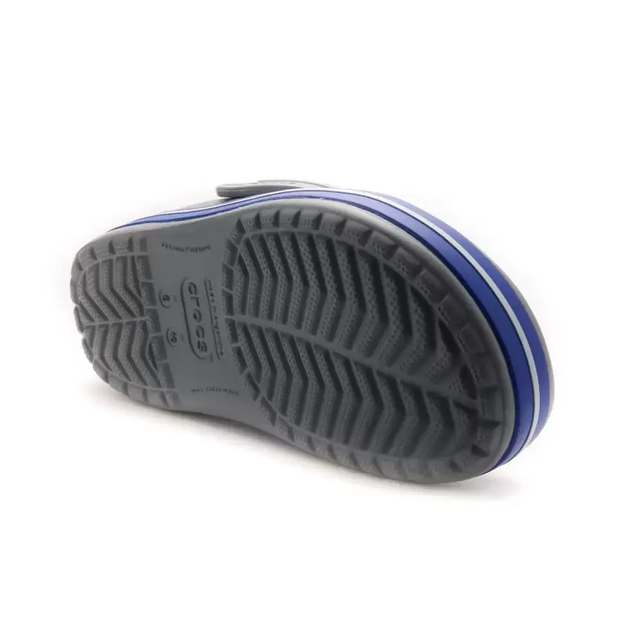 Imagen 3 de 4 de Ojotas Crocs Crocband-GRIS/AZUL