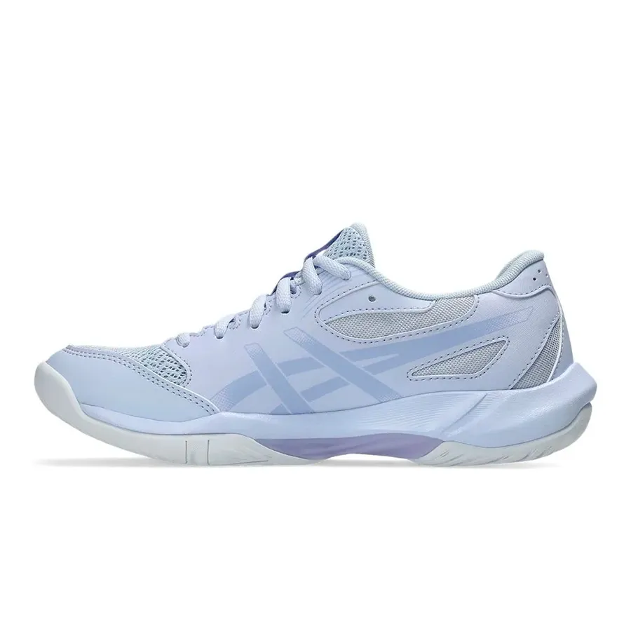 Imagen 2 de 6 de Zapatillas Asics Gel Rocket 12-CELESTE/BLANCO/DORADO