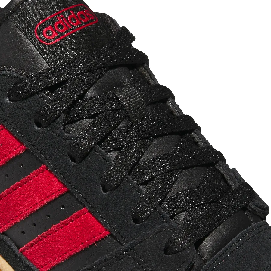 Imagen 5 de 7 de Zapatillas adidas Break Start Premium Low-NEGRO/ROJO/CARAMELO
