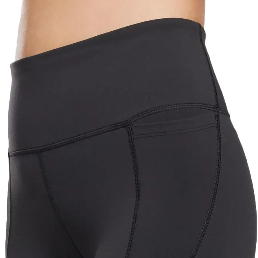 Imagen 5 de 6 de Calza Reebok Biker Lux Rise-NEGRO