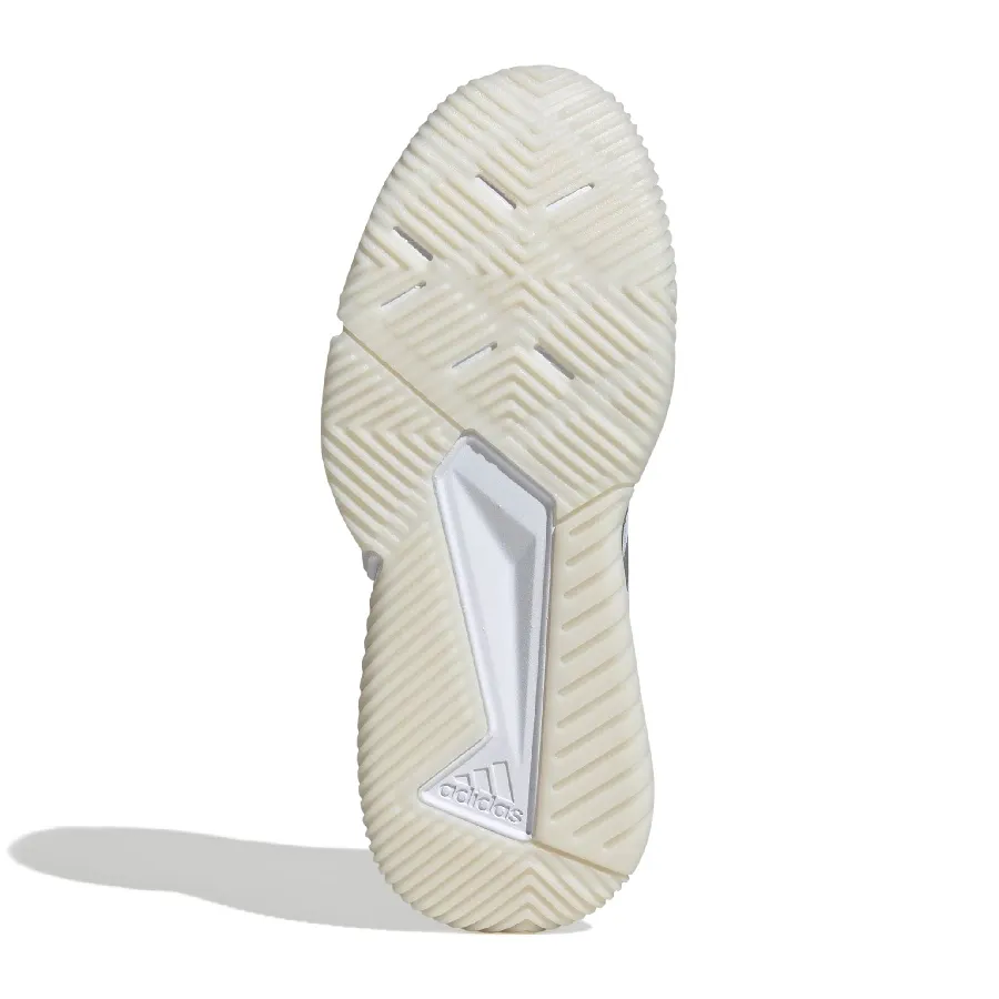 Imagen 4 de 7 de Zapatillas adidas Courtquick Padel-BLANCO/PLATA/VERDE FLUOR