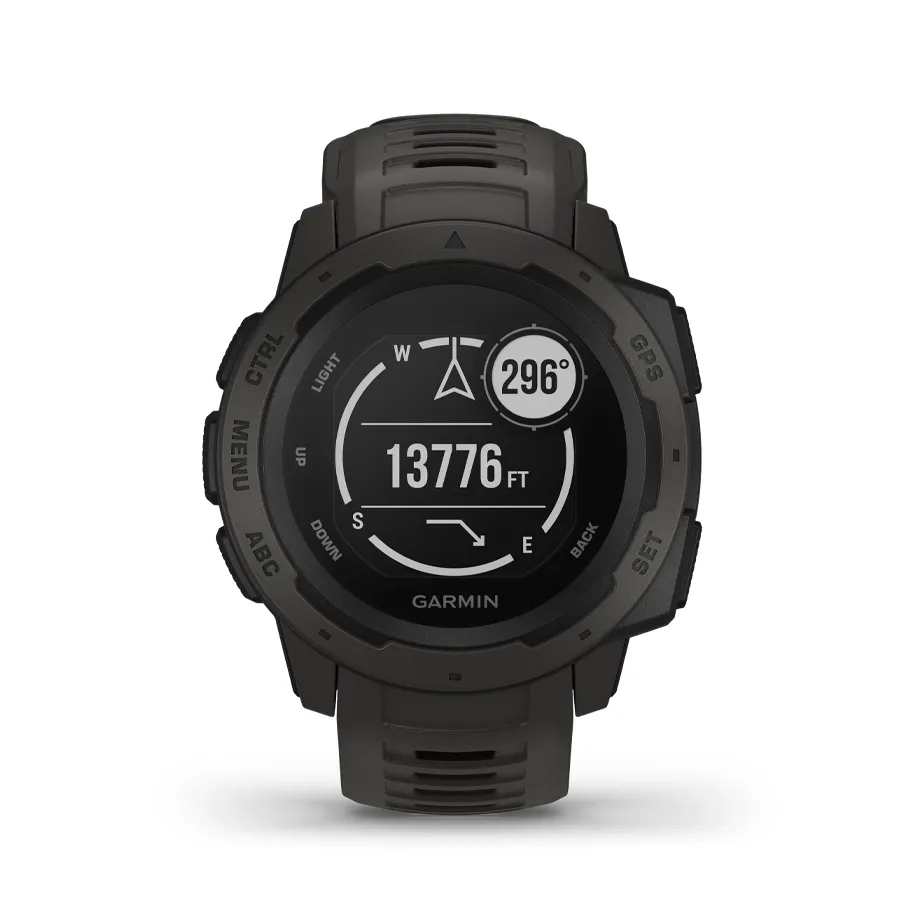 Imagen 1 de 11 de Garmin Reloj Instinct Tactical-NEGRO