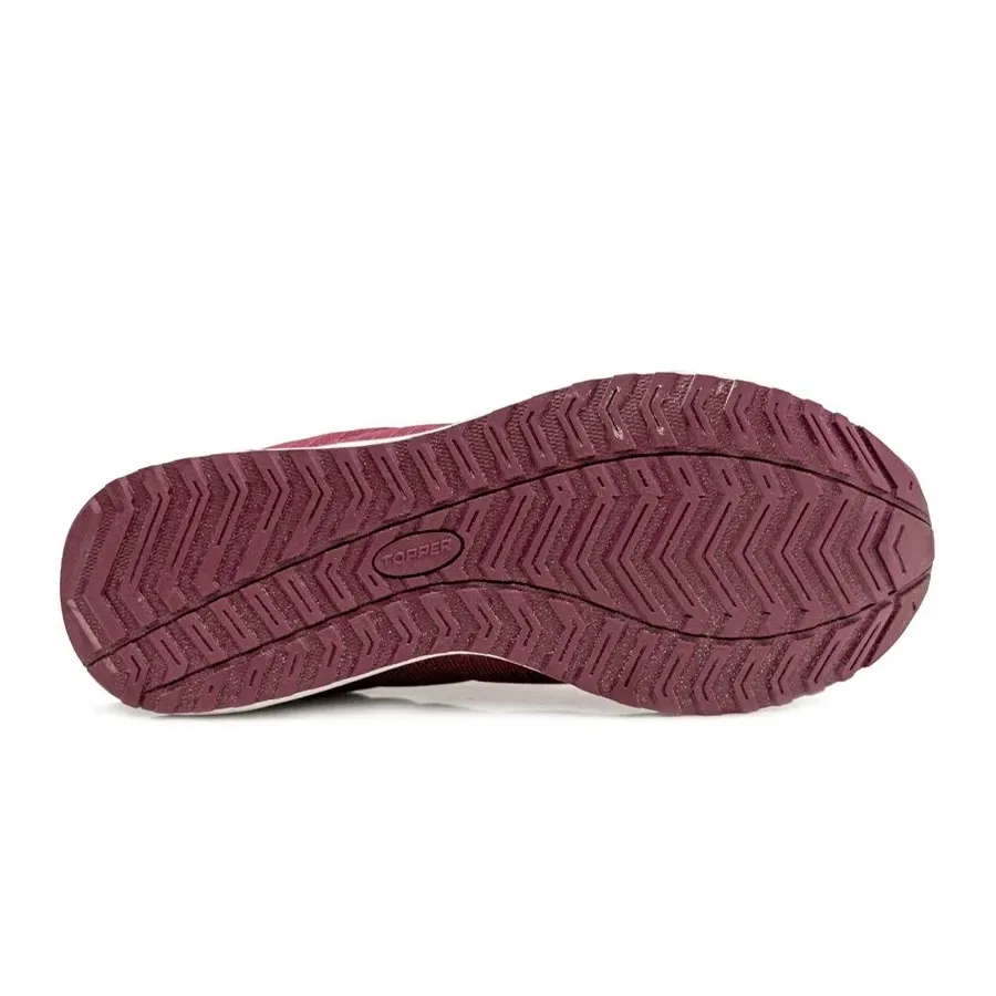 Imagen 3 de 4 de Zapatillas Topper Dakota-VINO/FUCSIA