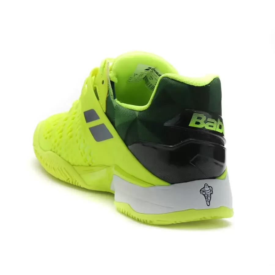 Imagen 2 de 5 de Zapatillas Babolat Propulse Fury Clay-AMARILLO/NEGRO