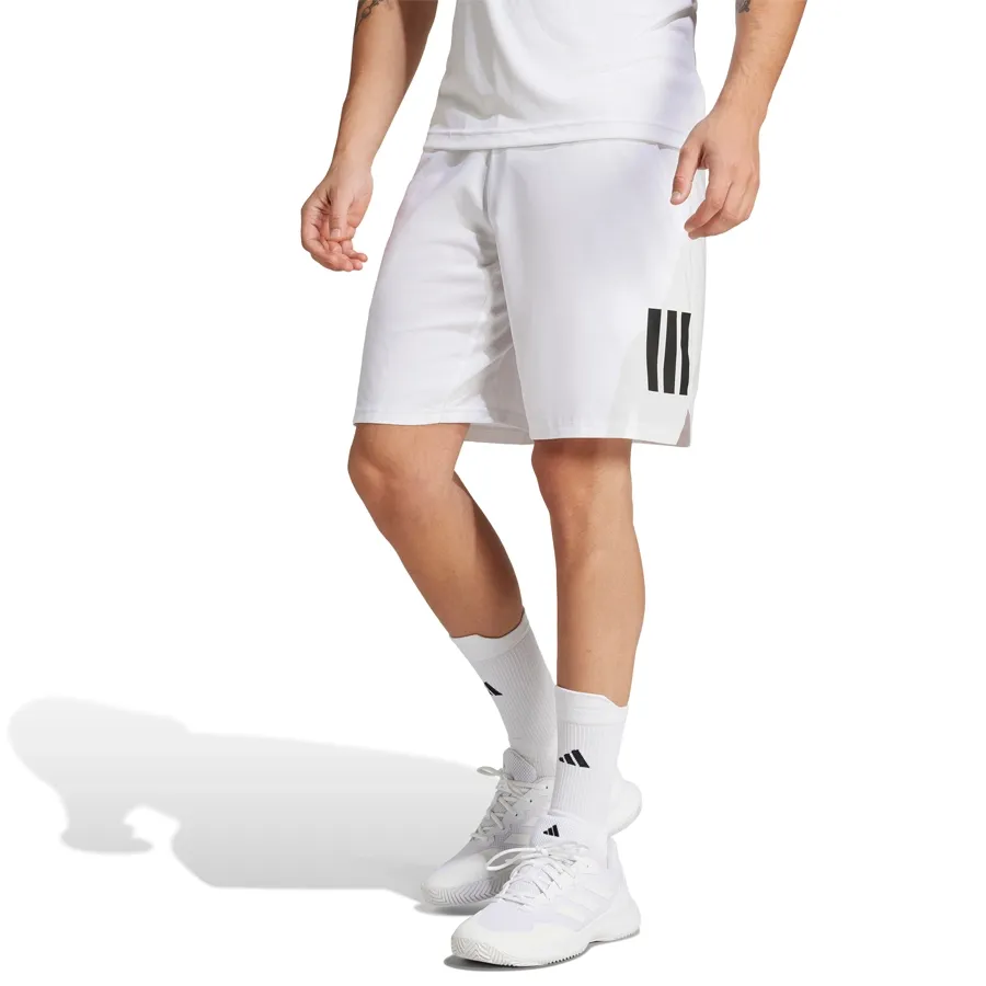Imagen 0 de 6 de adidas Shorts  Club Climacool 3 Tiras-BLANCO