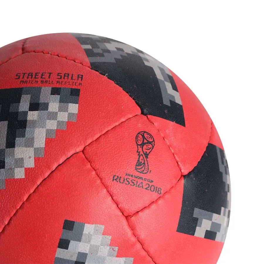 Imagen 1 de 2 de Pelota adidas World Cup Street Sala-ROJO/NEGRO/GRIS
