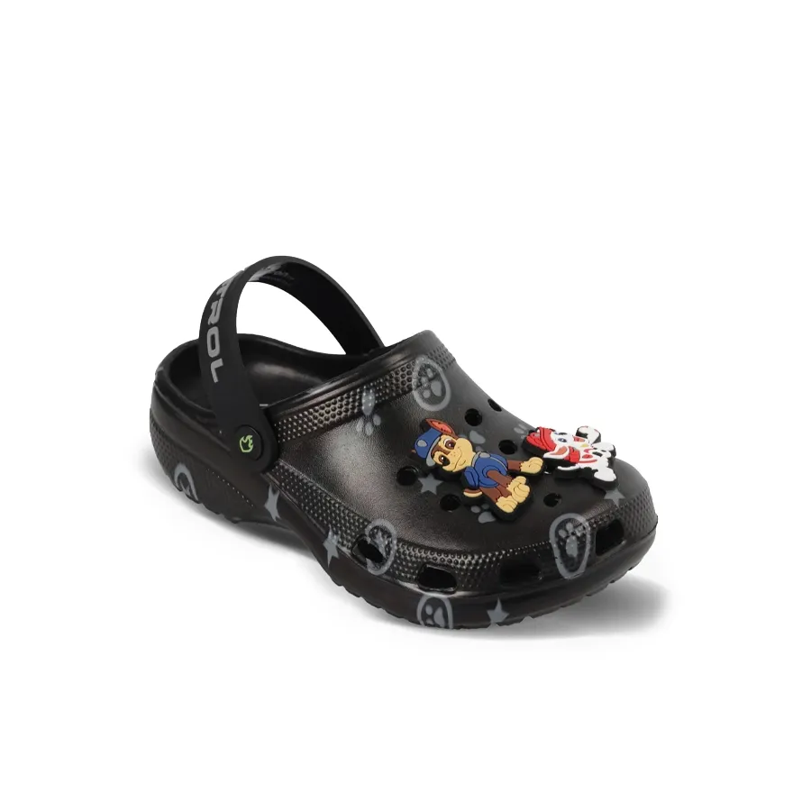 Imagen 1 de 4 de Sandalias Footy Clogs Paw Patrol-NEGRO/GRIS