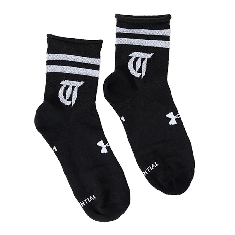 Imagen 1 de 2 de Medias Under Armour Essential Tini-NEGRO