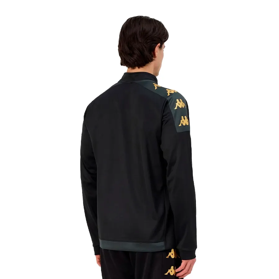 Imagen 2 de 6 de Buzo Kappa Football Gassolo-NEGRO/GRIS