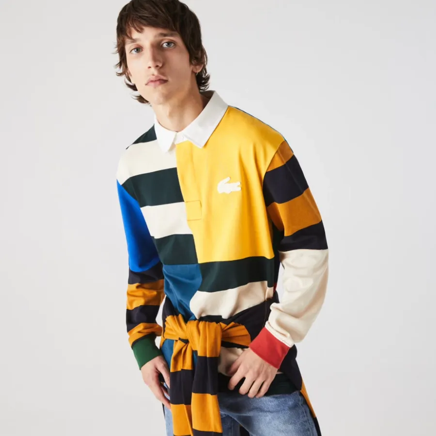 Imagen 0 de 5 de Remera Lacoste Polos-VERDE/AMARILLO