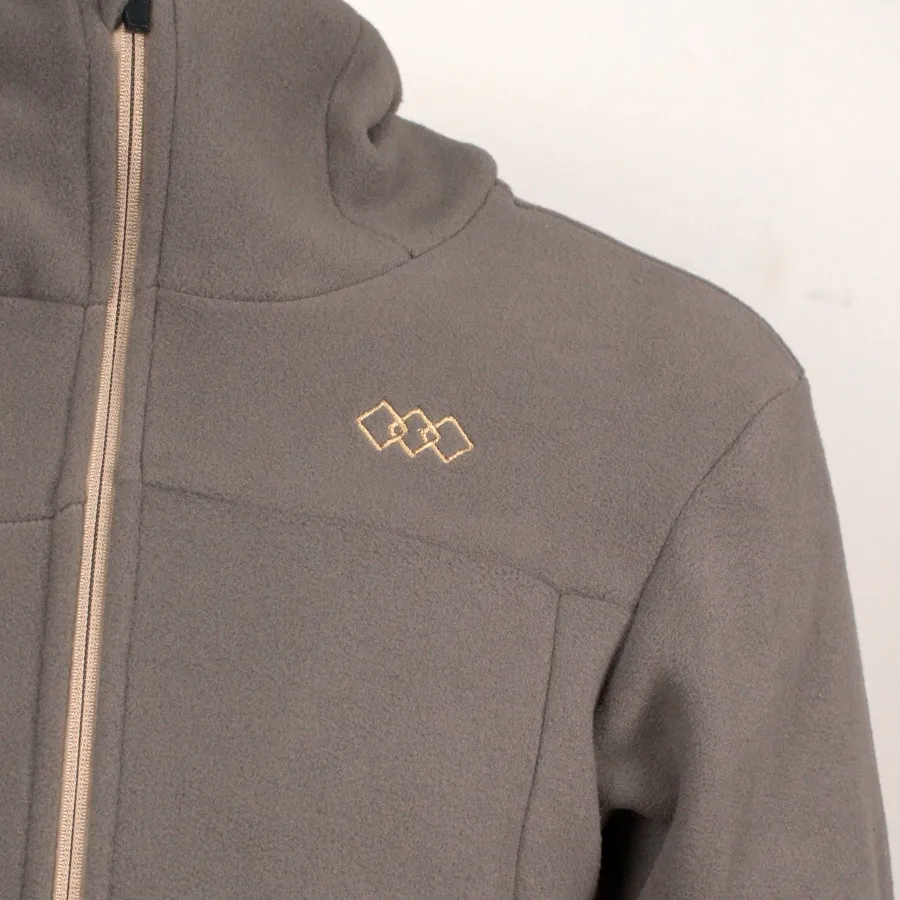 Imagen 9 de 10 de Campera Kamp Micropolar Con Capucha-GRIS