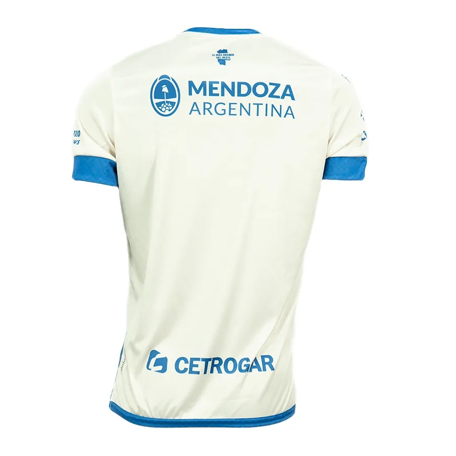 Imagen 2 de 6 de Camiseta Fiume Sport Alternativa Godoy Cruz 23-HUESO/AZUL