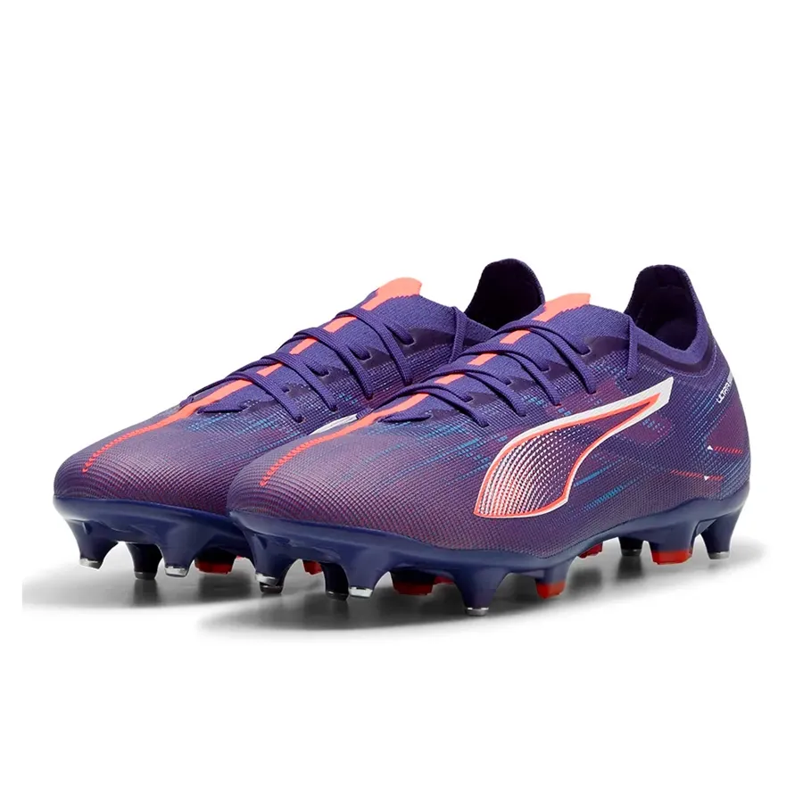 Imagen 2 de 5 de Botines Puma Ultra 5 Match MxSG-VIOLETA/BLANCO/CORAL