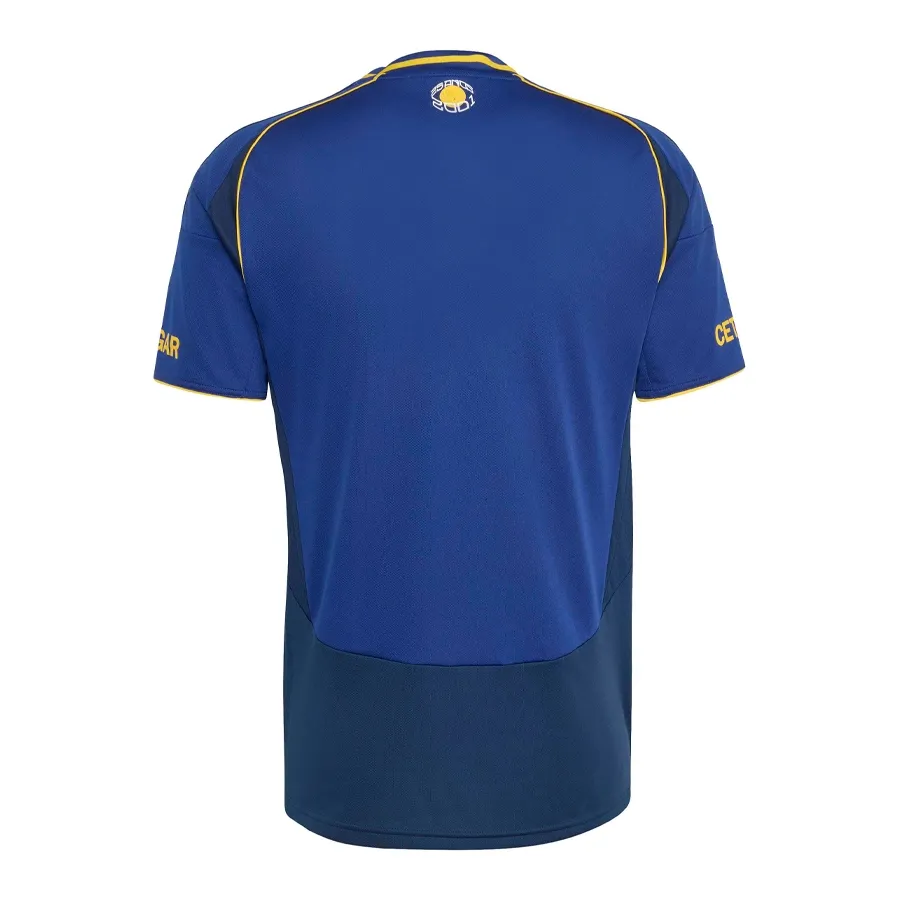 Imagen 3 de 6 de Camiseta adidas Boca Juniors 25 Aniversario Bicampeón De América 2001-AZUL/AMARILLO