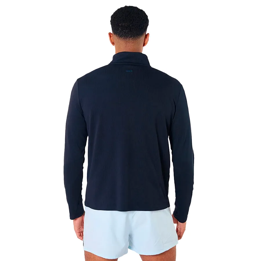 Imagen 1 de 3 de Buzo Saucony Triumph 3 D 1/2-NEGRO