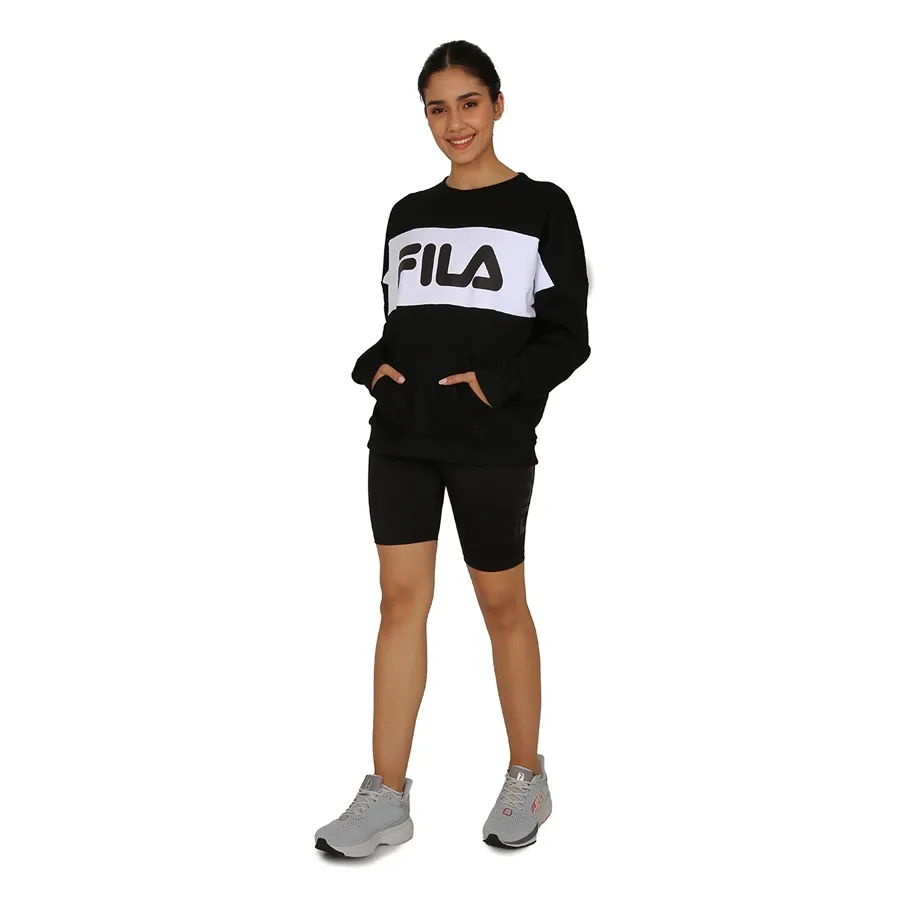 Imagen 2 de 3 de Buzo Fila Dail-NEGRO/BLANCO