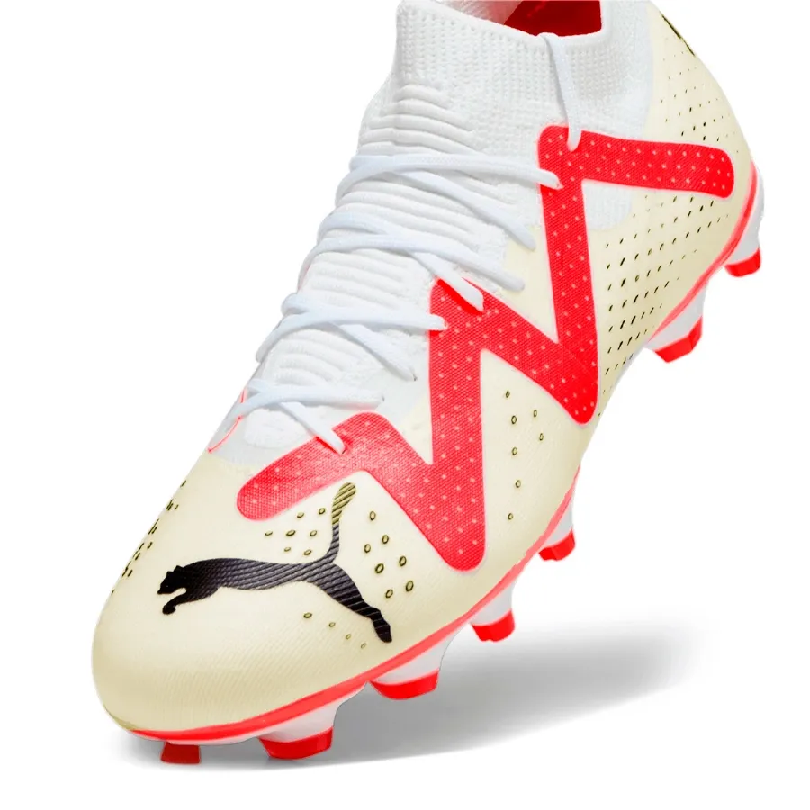 Imagen 3 de 4 de Botines Puma Future Match Fg-BLANCO/ROJO/NEGRO