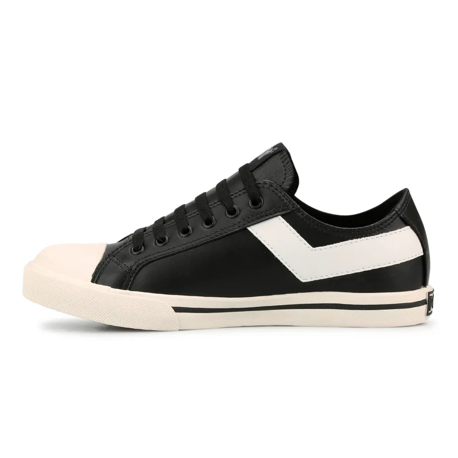 Imagen 1 de 4 de Zapatillas Pony Shooter Ox New Pele-NEGRO/BLANCO