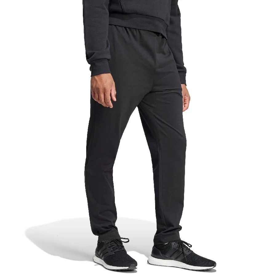 Imagen 1 de 6 de Pantalón adidas Essentials Single Jersey Small Logo-NEGRO