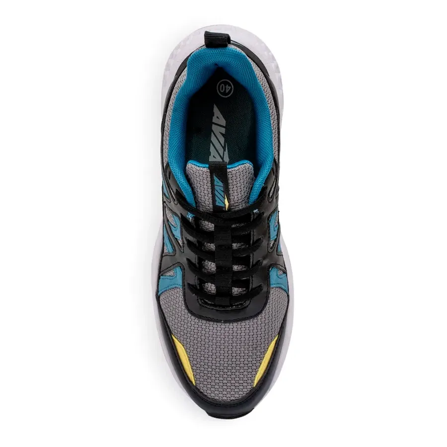 Imagen 4 de 5 de Zapatillas Avia Path Cl-GRIS/NEGRO/TURQUESA