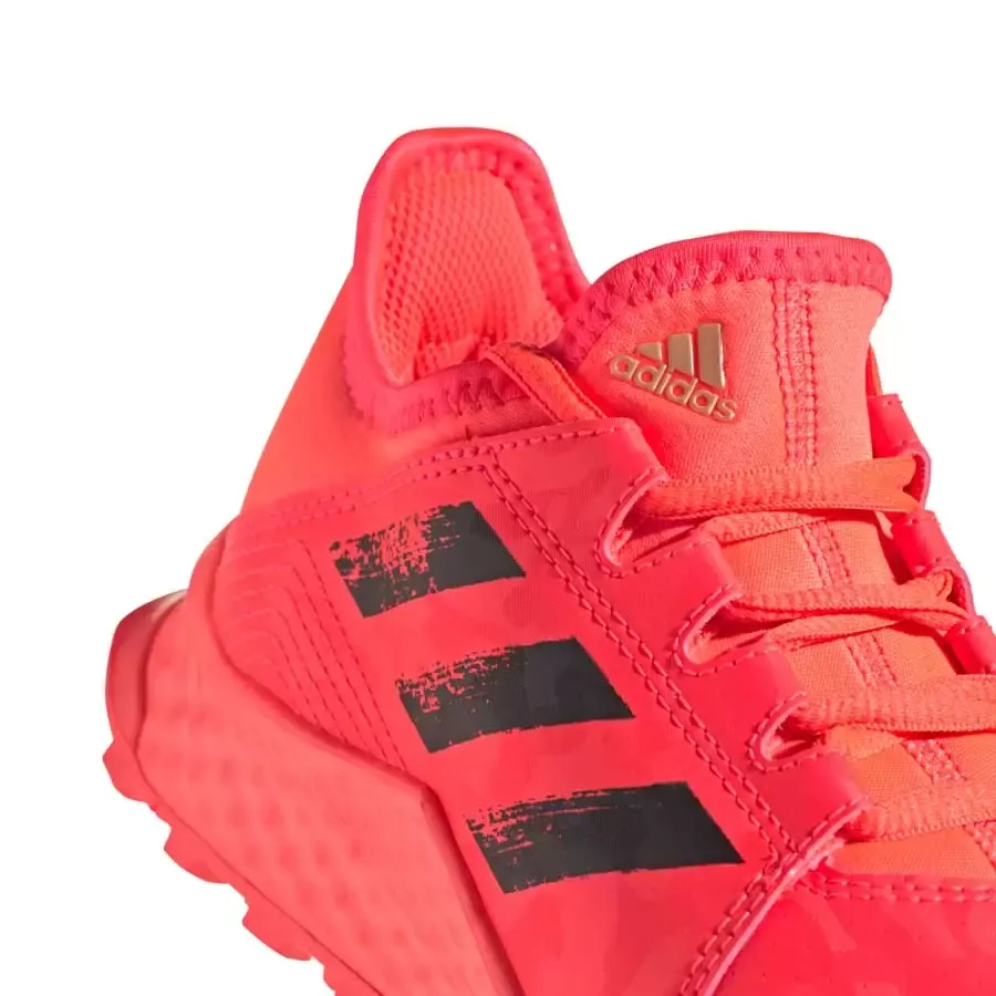 Imagen 5 de 6 de Botines adidas Hackey Youngstar-ROSA/NEGRO