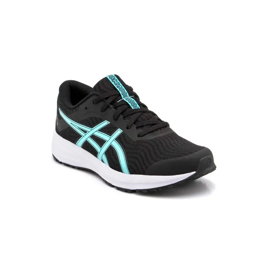 Imagen 2 de 5 de Zapatillas Asics Patriot 12-NEGRO/TURQUESA