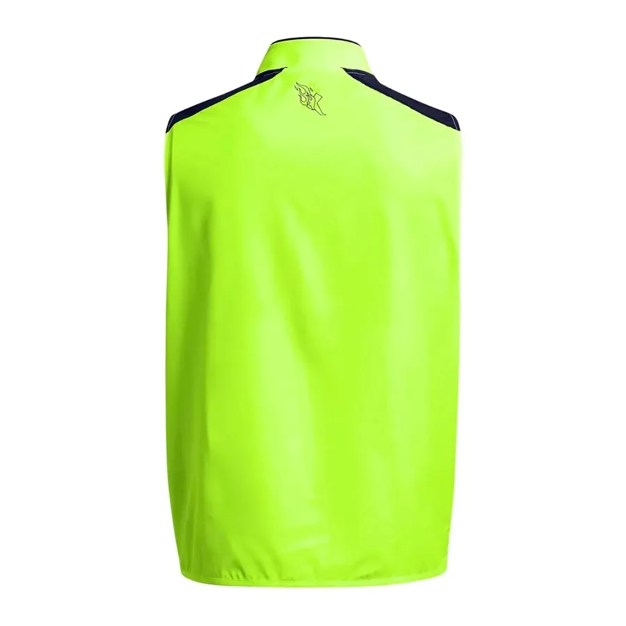 Imagen 4 de 6 de Chaleco Under Armour Run Everywhere-VERDE FLUOR/NEGRO