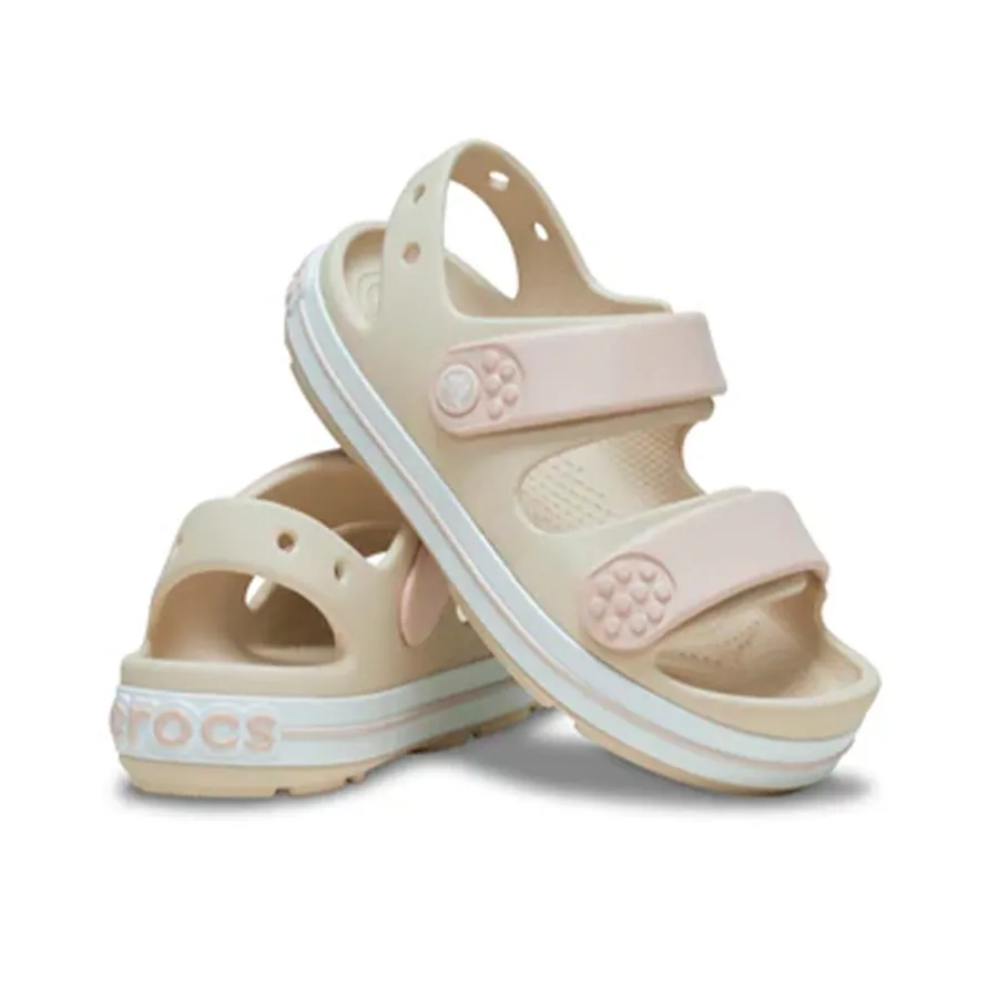 Imagen 3 de 4 de Sandalias Crocs Crocband Cruiser-BEIGE/ROSA