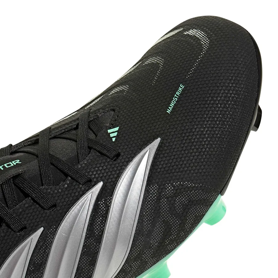 Imagen 6 de 7 de Botines adidas Predator League Fg-NEGRO-PLATA-MENTA