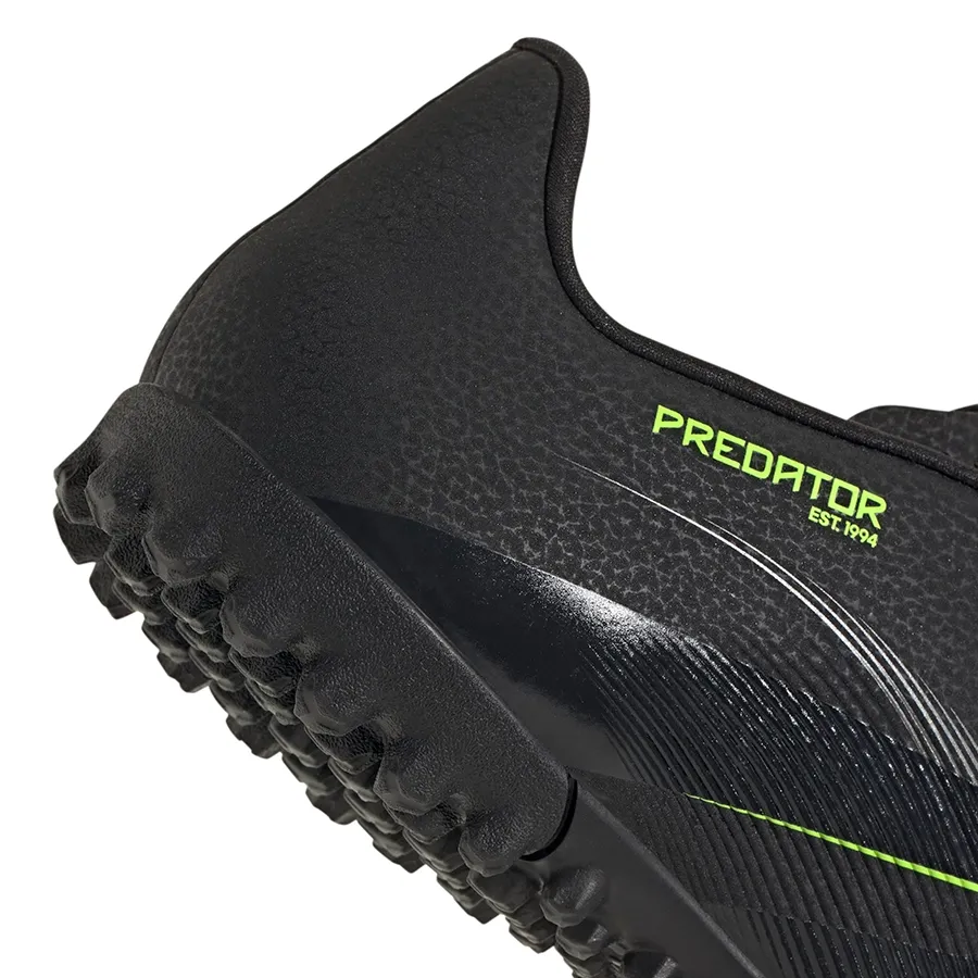 Imagen 5 de 7 de Botines adidas Predator Club Tf-NEGRO/VERDE FLUOR