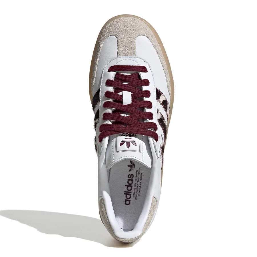 Imagen 3 de 7 de Zapatillas adidas originals Sambae-BLANCO/BORDO