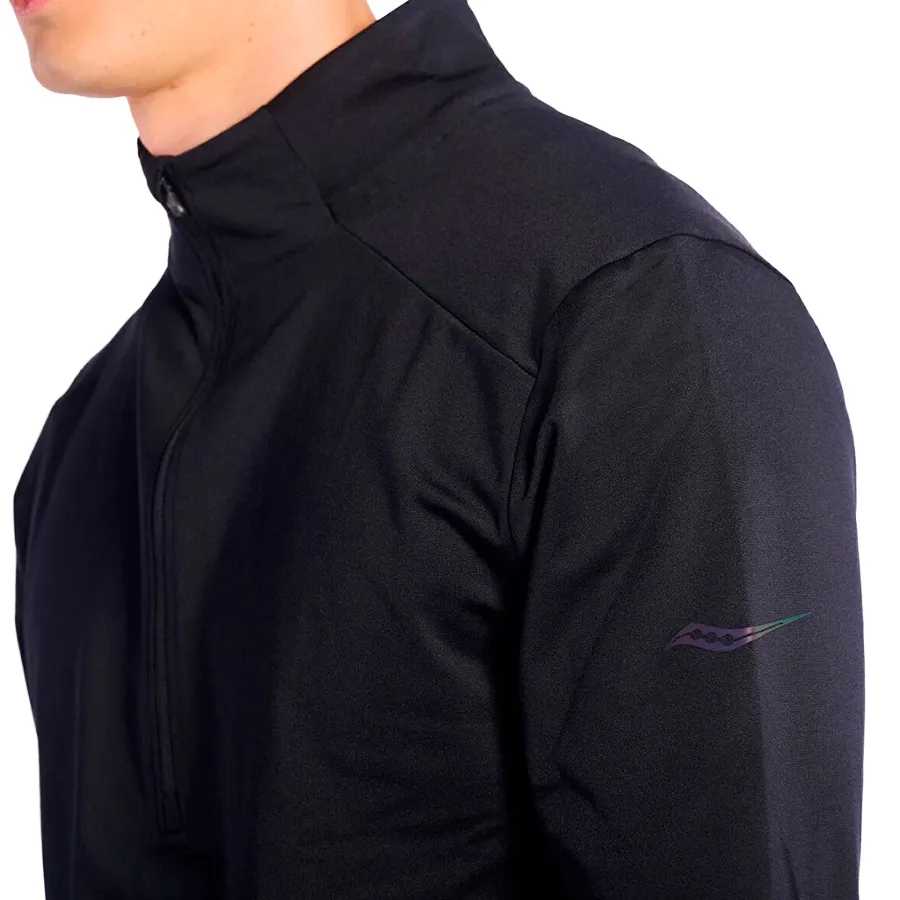 Imagen 3 de 6 de Campera Saucony Triumph Brushed-NEGRO