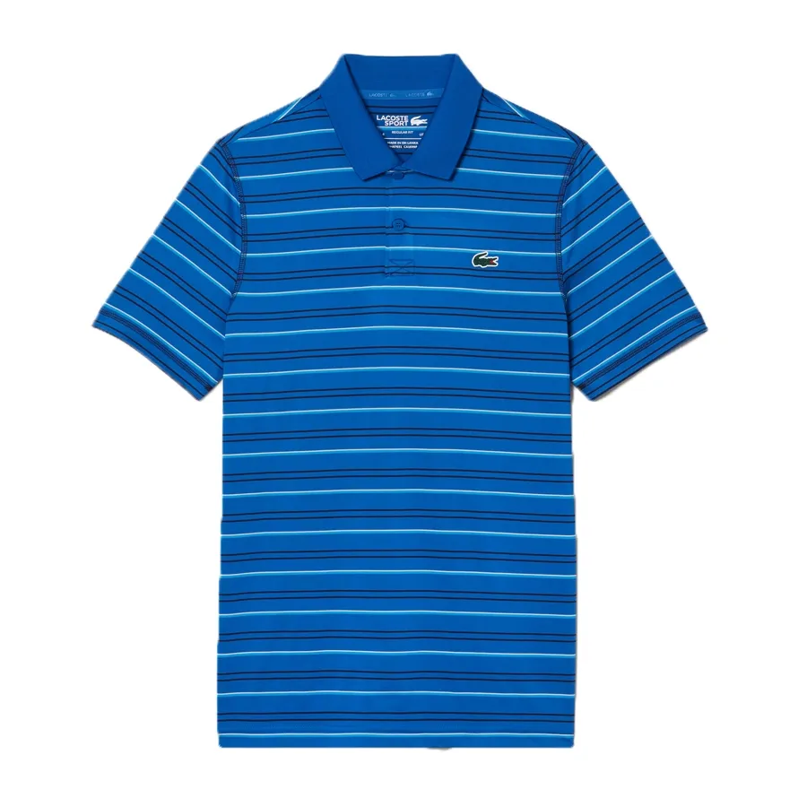 Imagen 0 de 5 de Remera Lacoste Golf-AZUL FRANCIA/CELESTE/BLANCO