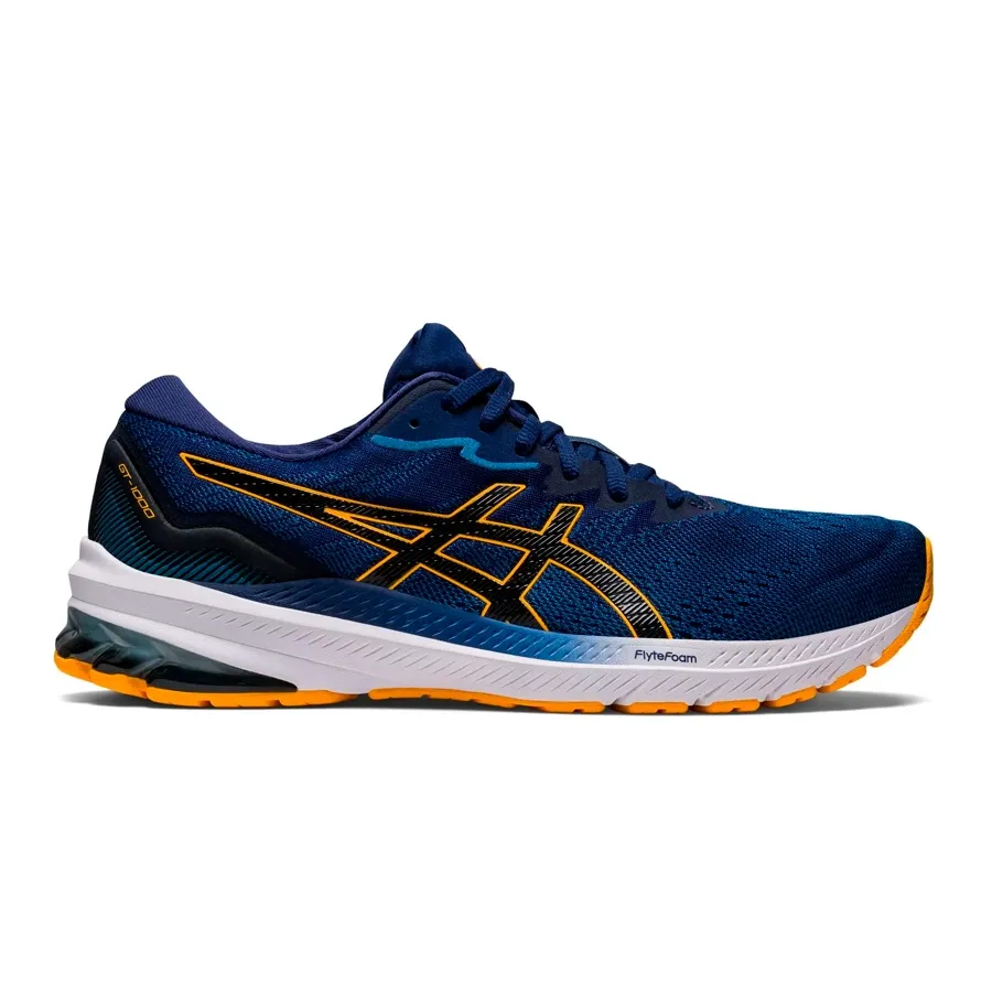 Imagen 0 de 4 de Zapatillas Asics Gt 1000 11 Standard-MARINO/AMARILLO/BLANCO