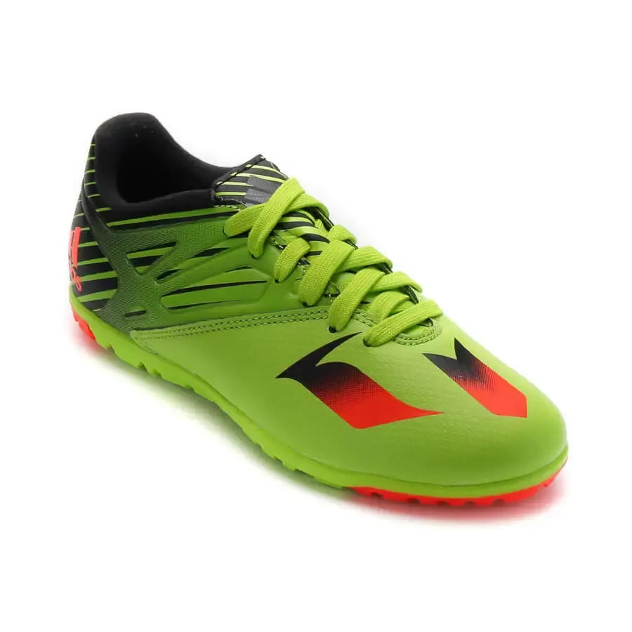 Imagen 3 de 5 de Botines adidas Messi 15 Tf J-VERDE/NEGRO/NARANJA