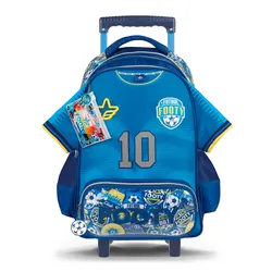 Mochila Footy C/Carro 18" Dream Team