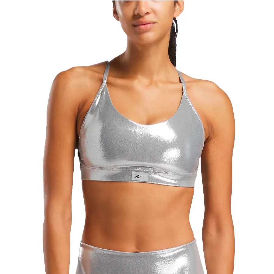 Imagen 0 de 4 de Top Reebok Lux Chrome Strappy-PLATA/NEGRO