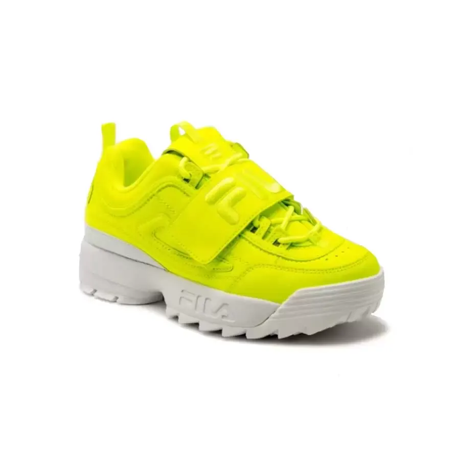 Imagen 3 de 6 de Zapatillas Fila Disruptor Ii Applique-AMARILLO FLUOR