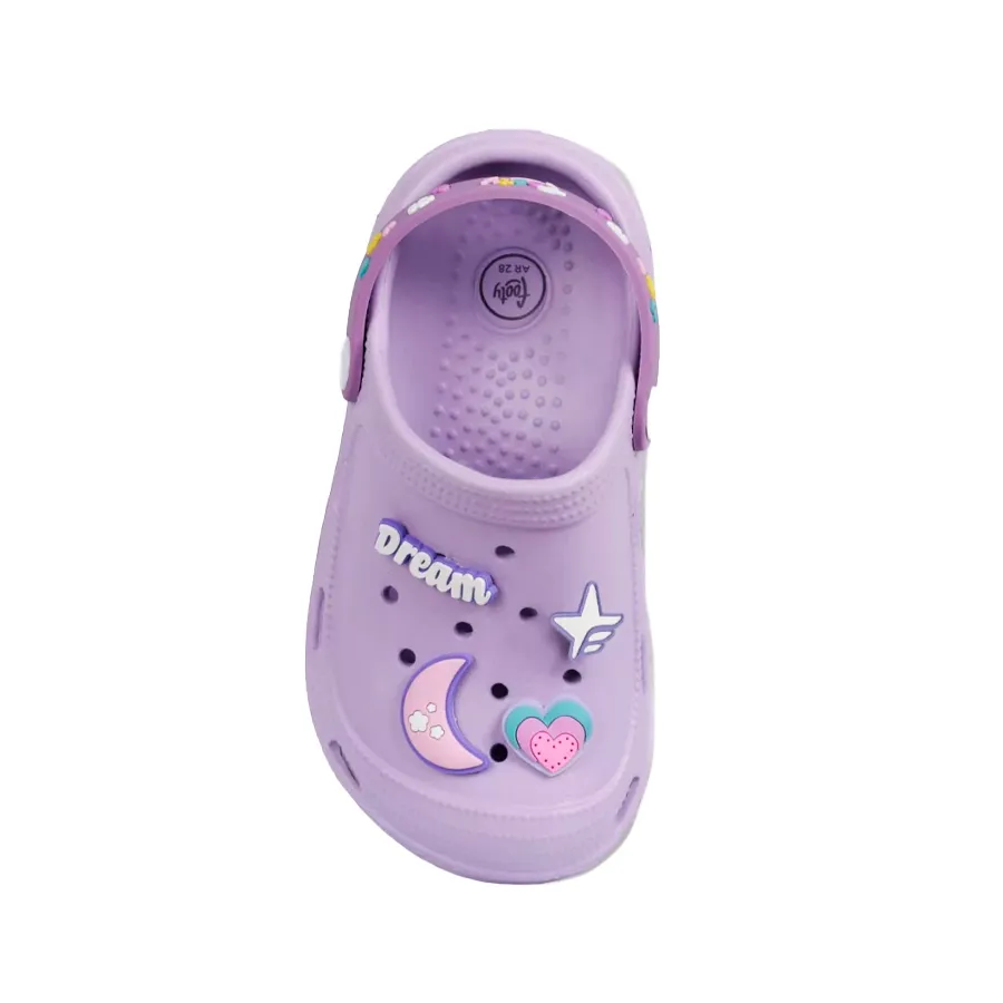 Imagen 2 de 3 de Sandalias Footy Clogs Super Moon-LILA
