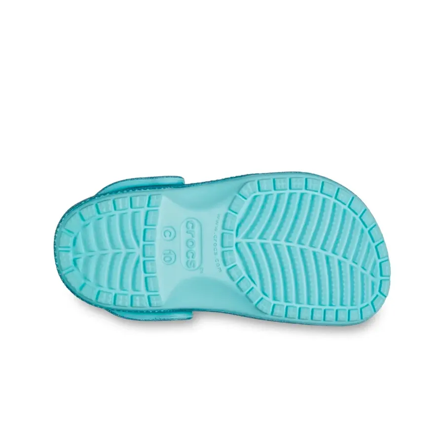 Imagen 4 de 7 de Ojotas Crocs Frozen Elsa Classic Clog-CELESTE