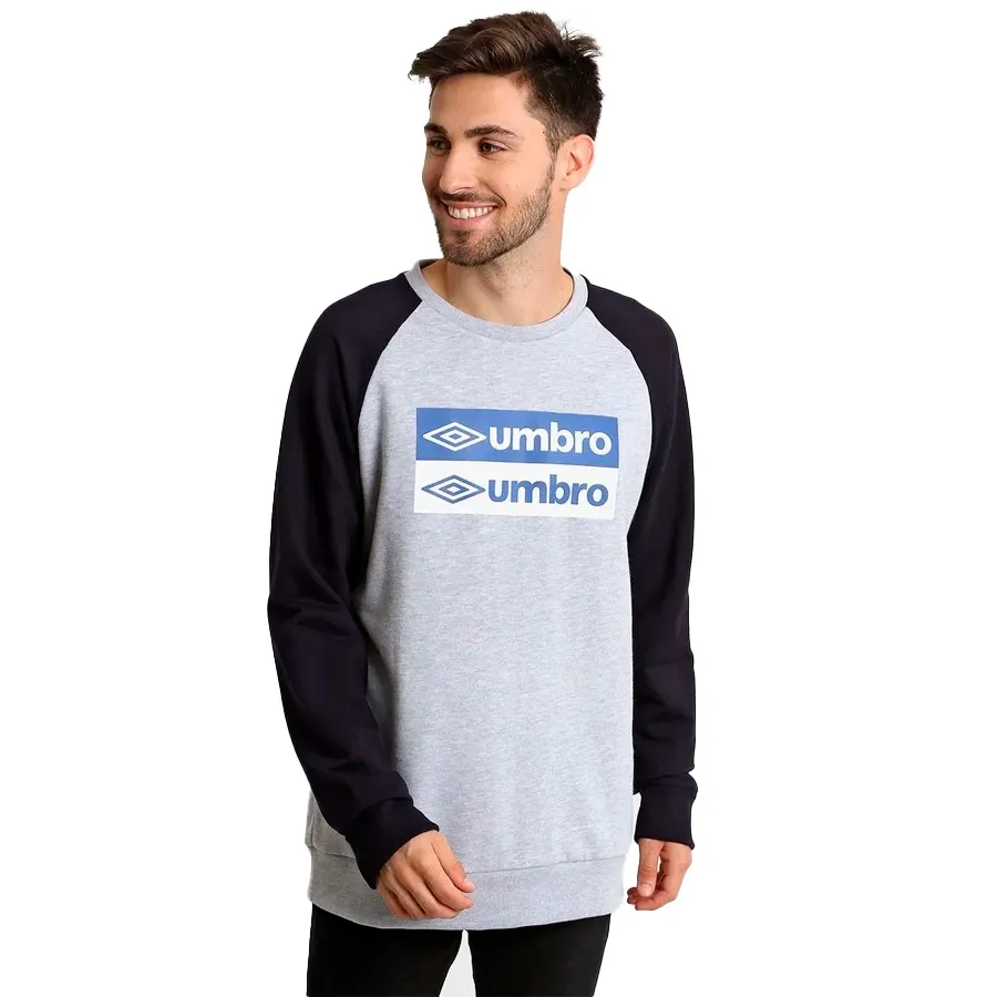 Imagen 0 de 4 de Buzo Umbro Est Rec 22-GRIS/MARINO/NEGRO