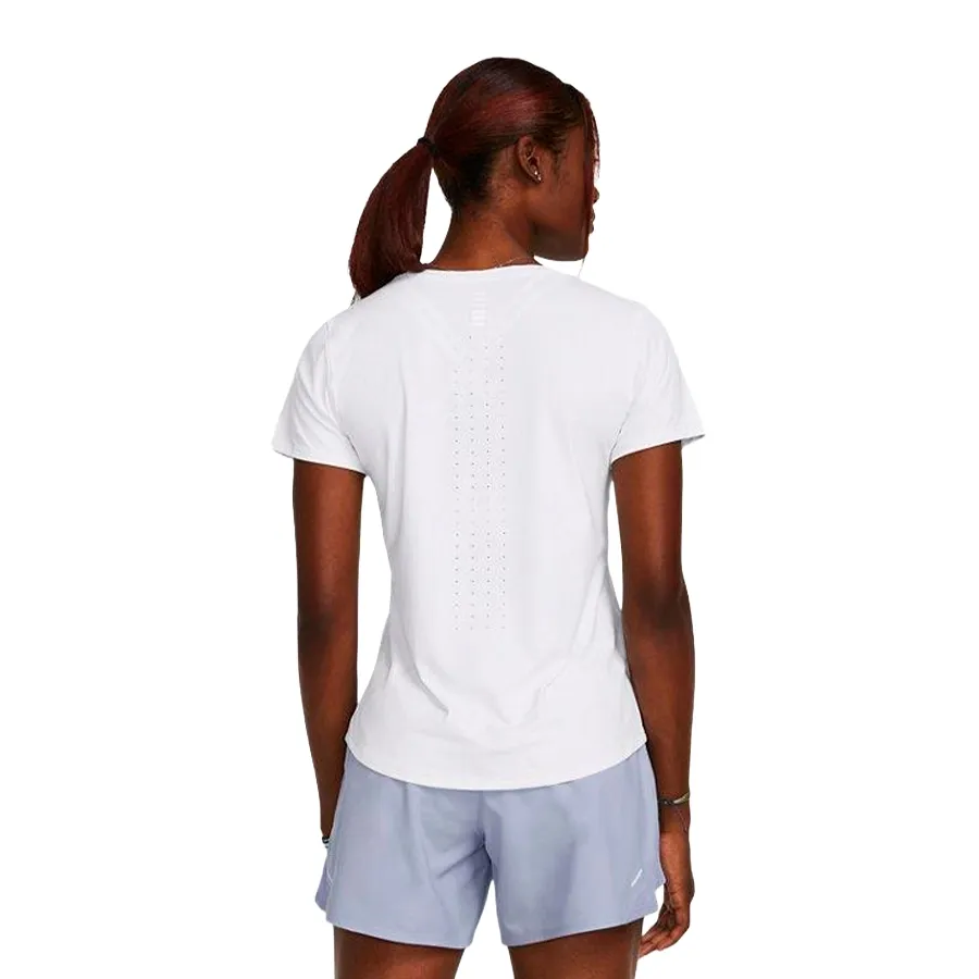 Imagen 1 de 4 de Remera Under Armour Launch Elite-BLANCO