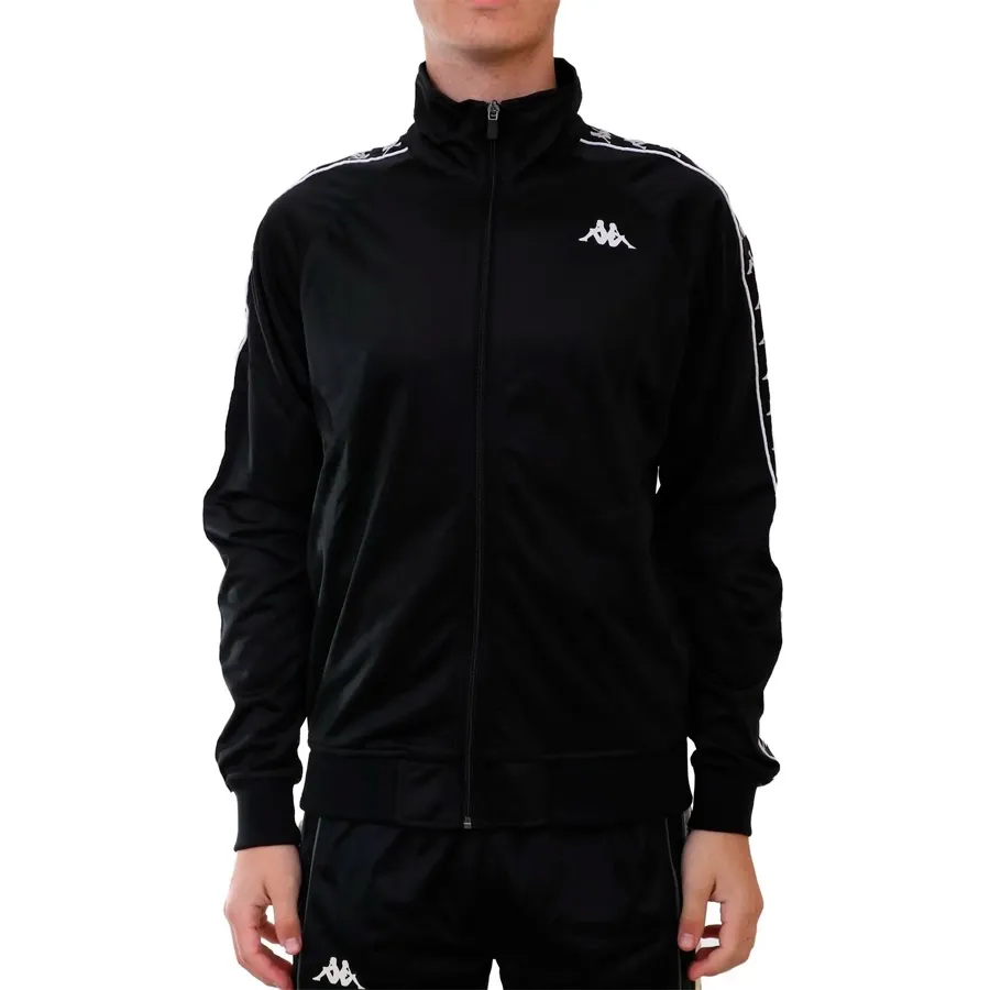 Imagen 0 de 4 de Campera Kappa 222 Banda Anniston-NEGRO