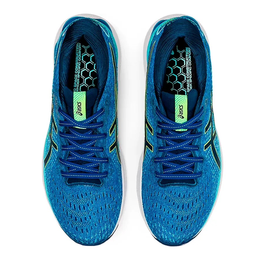 Imagen 2 de 7 de Zapatillas Asics Gel Nimbus 24 Standard M-AZUL/TURQUESA/LIMA