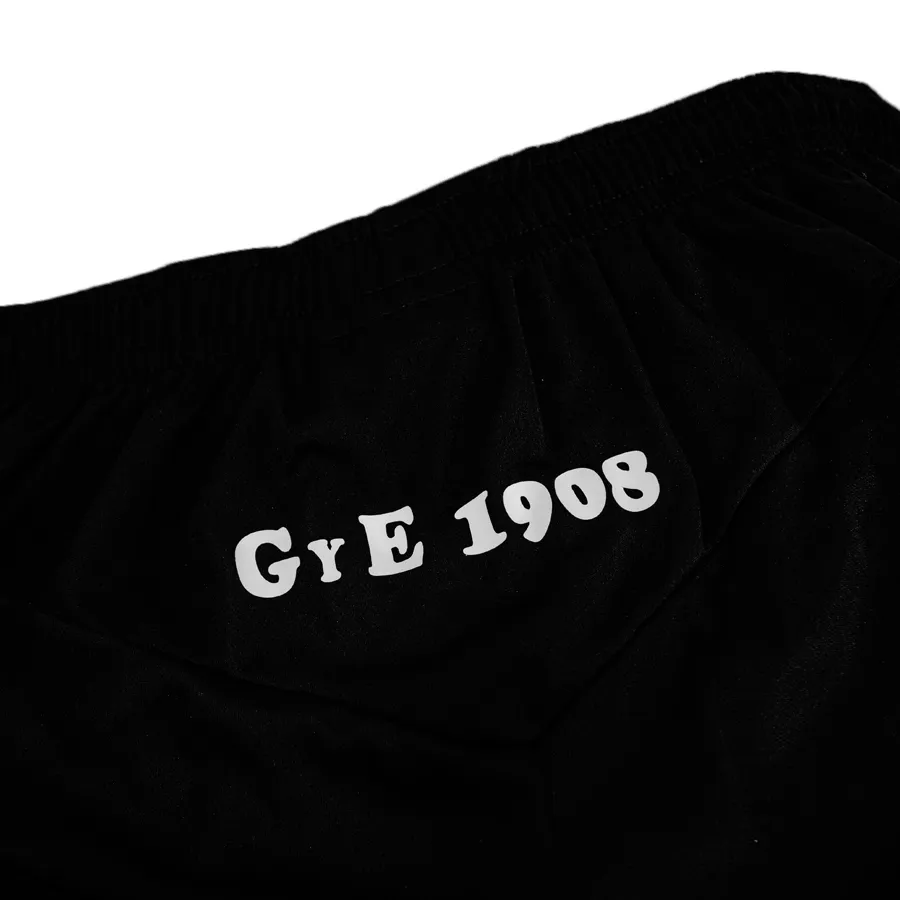 Imagen 3 de 5 de Shorts Mitre Oficial Gimnasia y Esgrima-NEGRO/BLANCO