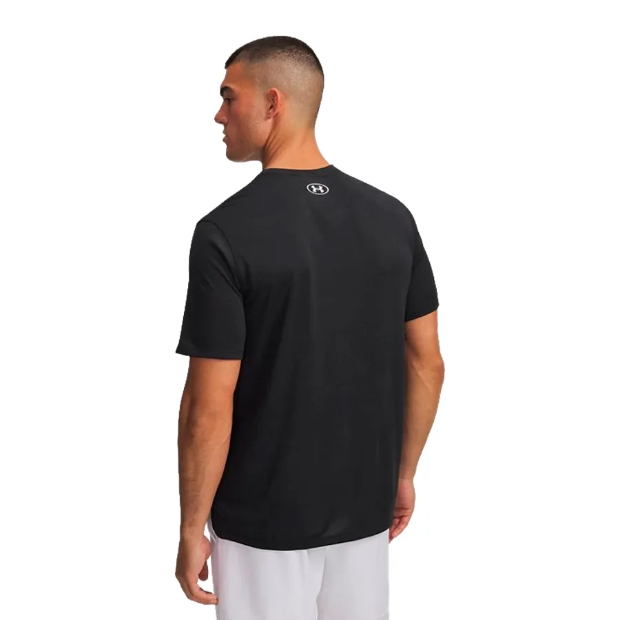 Imagen 1 de 2 de Remera Under Armour Tech Vent Jacquard-NEGRO