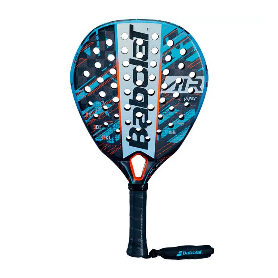 Imagen 0 de 5 de Paleta Babolat Air Viper-CELESTE/NEGRO/GRIS