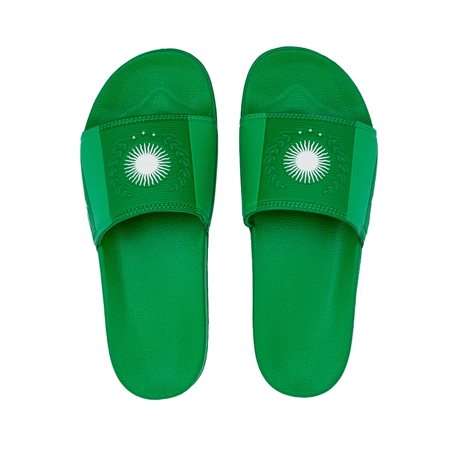 Imagen 0 de 4 de Ojotas Bagunza Argentina Retro Arquero-VERDE