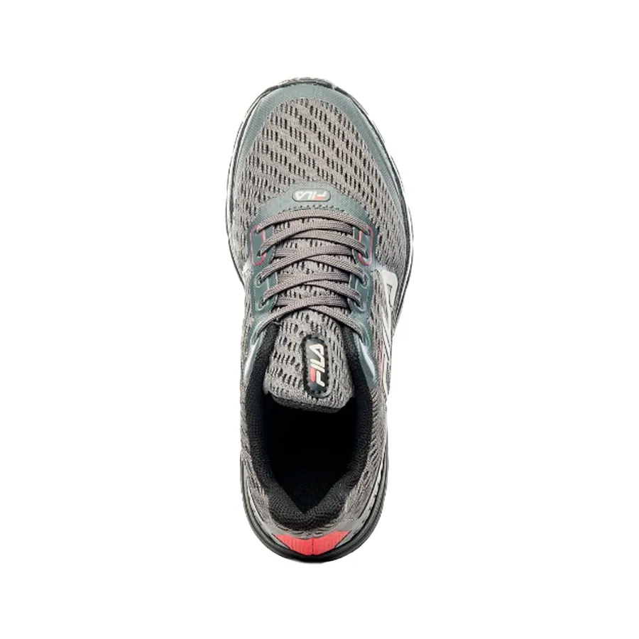 Imagen 1 de 6 de Zapatillas Fila Athlon Kids-GRAFITO/NEGRO/ROJO